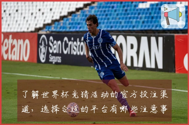 了解世界杯竞猜活动的官方投注渠道，选择合适的平台有哪些注意事项？