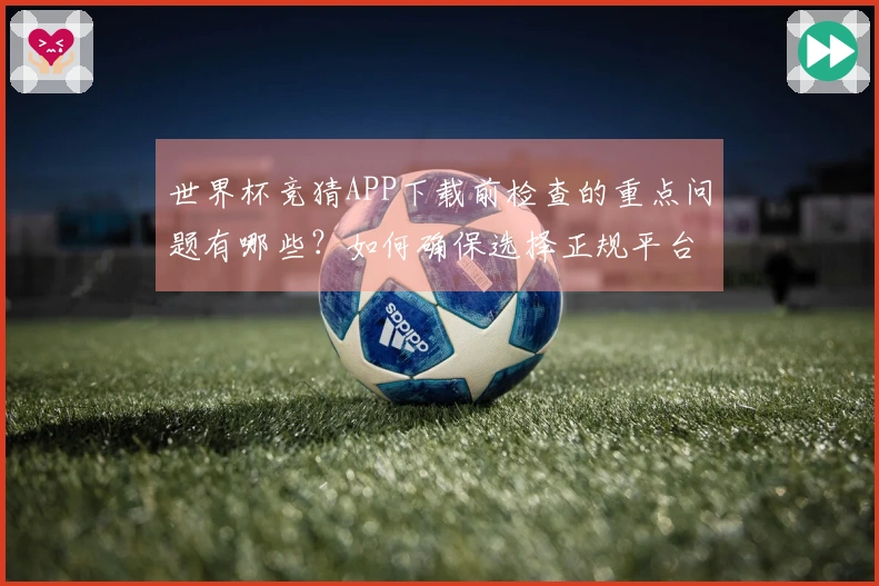 世界杯竞猜APP下载前检查的重点问题有哪些？如何确保选择正规平台？