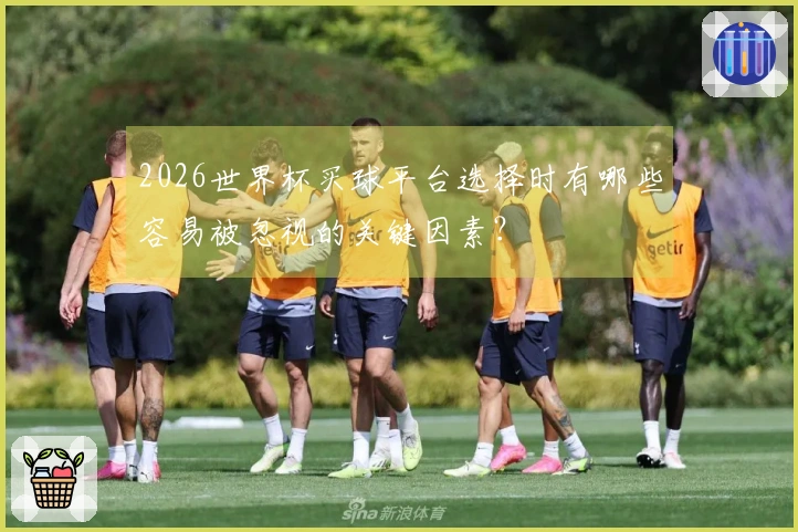 2026世界杯买球平台选择时有哪些容易被忽视的关键因素？