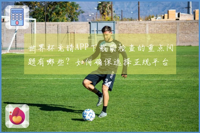 世界杯竞猜APP下载前检查的重点问题有哪些？如何确保选择正规平台？