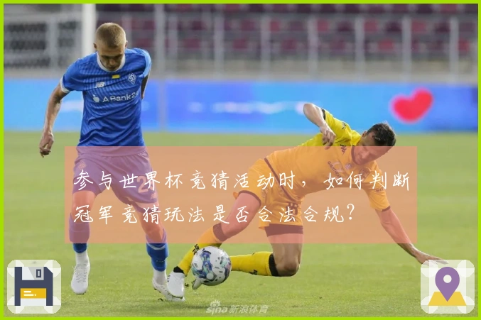 参与世界杯竞猜活动时，如何判断冠军竞猜玩法是否合法合规？